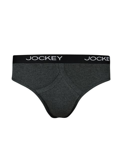 Jockey ELANCE Men Charcoal Grey Y Front Briefs 1006