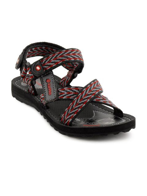 Lotto Men Sting II Black Sandals