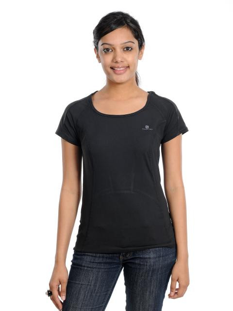Domyos Women's Actizen Black T-shirt