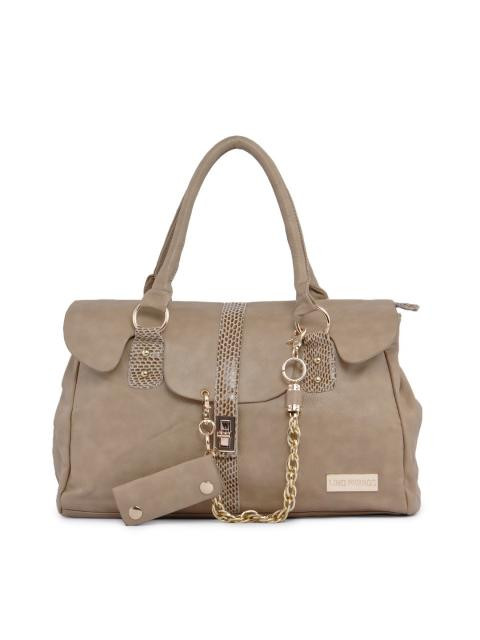 Lino Perros Women Solid Camel Handbag