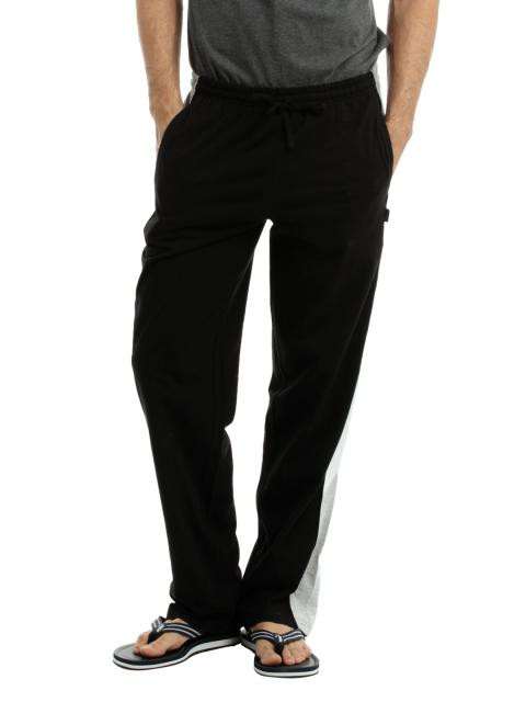 Hanes Men Black Lounge Pant