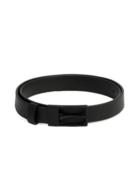 United Colors of Benetton Men Solid Black Belts