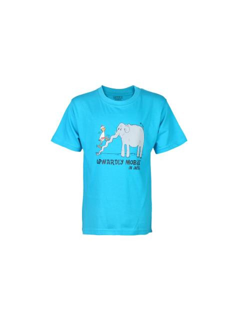 Tantra Unisex Printed Blue Tshirts