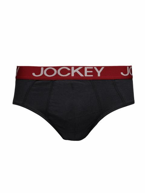 Jockey ZONE Men Zone Black Brief US14