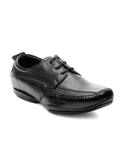 Franco Leone Men Black Formal Shoes