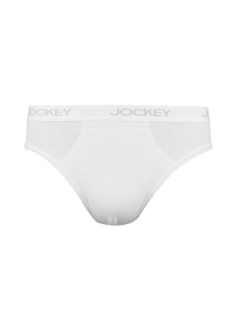 Jockey ELANCE Men White Hi-Cut Brief 1008