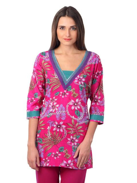 Diva Women Pink Kurti