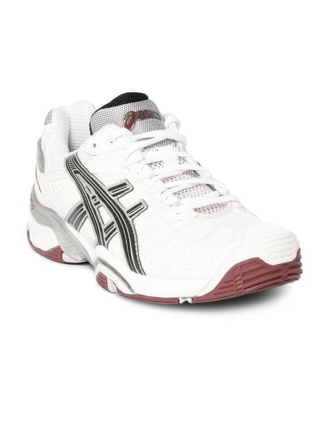 ASICS Men Gel Resolution Running White Sports Shoes