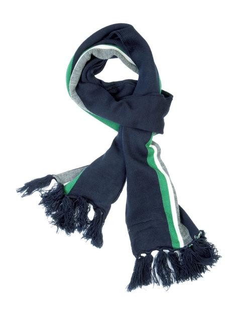 Scullers Green Stripe Muffler