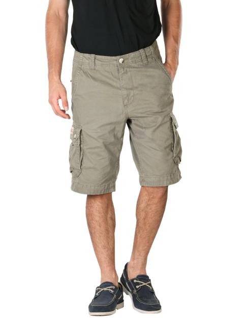 U.S.Polo Assn. Men Mud Grey Shorts