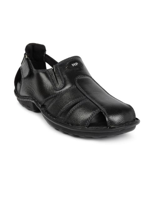 Hush Puppies Men Slip on Black Casual Sandals