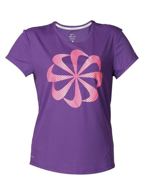 Nike Women's Challen Purple T-shirt