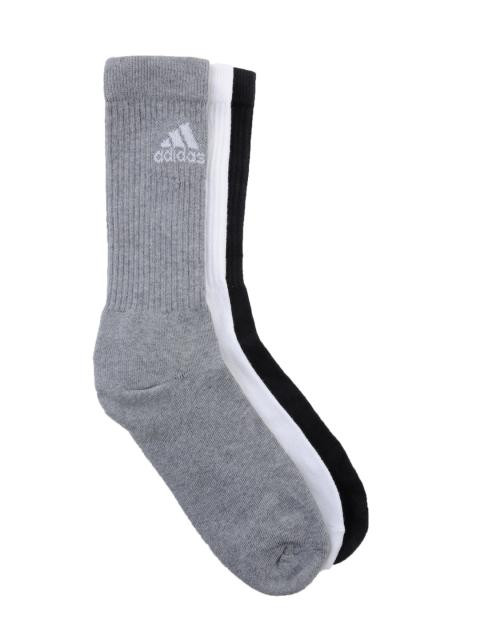 ADIDAS Unisex Pack of 3 Crew Socks