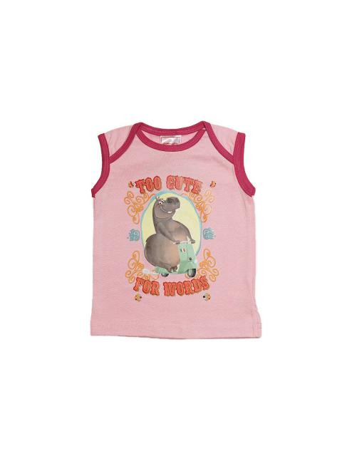 Madagascar3 Pink Girls Innerwear Vest