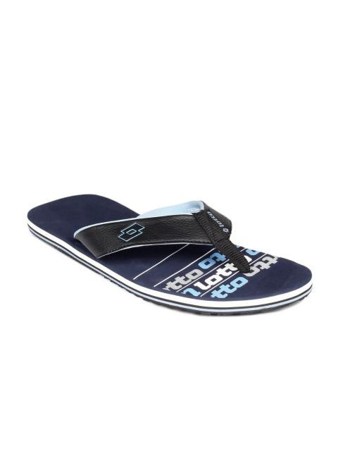 Lotto Men Navy Blue Flip Flops