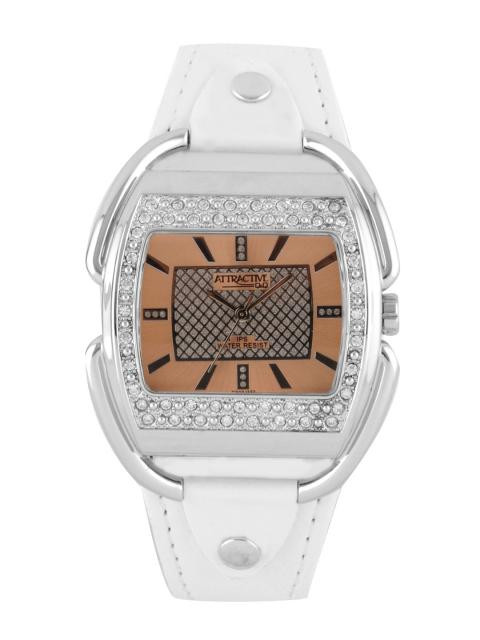 Q&Q Women Bronze Dial Watch