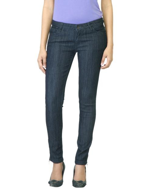 Jealous 21 Women Washed Blue Jeans