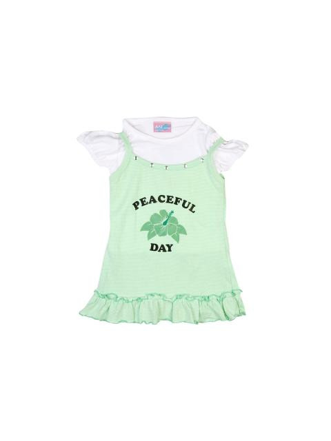 Ant Kids Peaceful Day Green Dresses