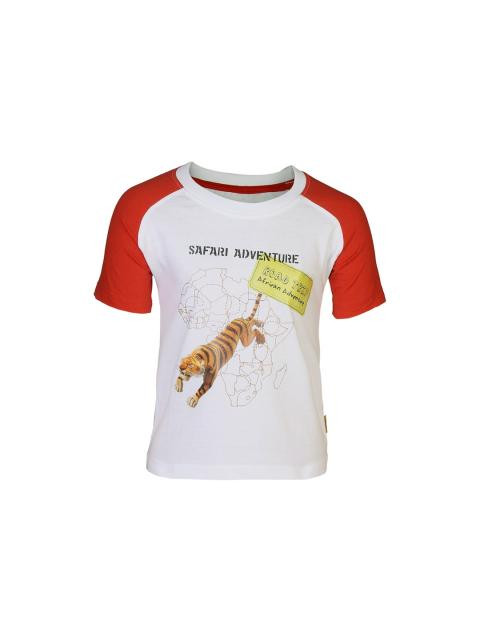 Jungle Book Boys Safari White T-shirt