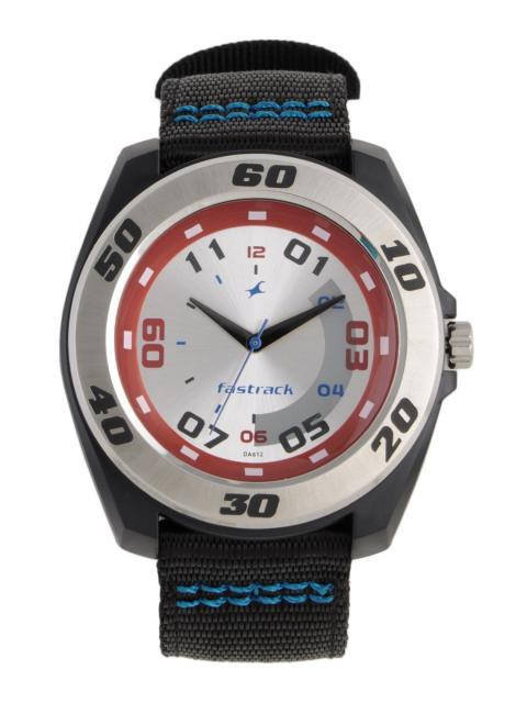 Fastrack Men Silver Dial Watch
