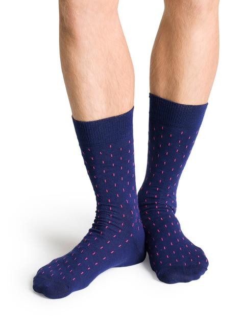 Happy Socks Unisex Navy Blue Socks