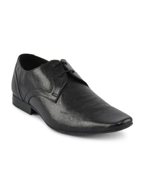 Red Tape Men Federer Black Formal Shoes