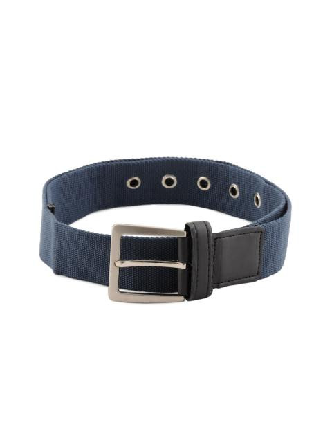 Peter England Men Casual Navy Blue Belt