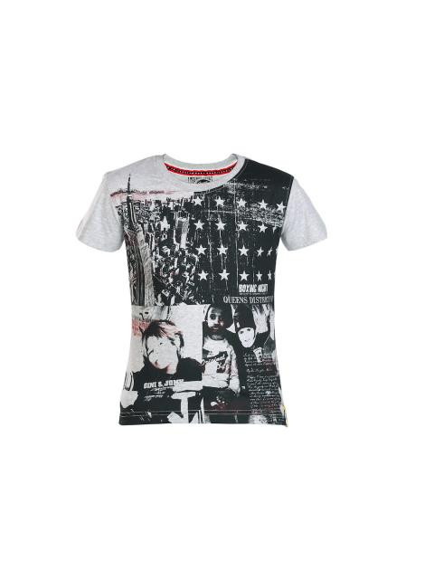 Gini and Jony Boys Around The World Grey T-shirt