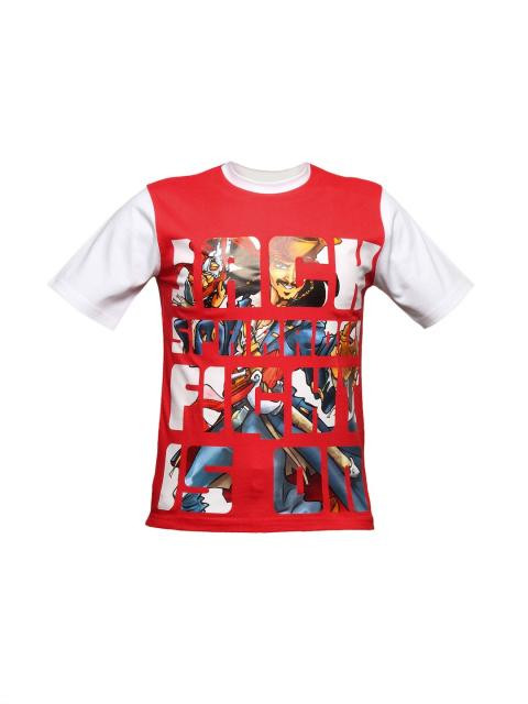 Disney Boy's Jack Sparrow Fight Red Teen Kidswear
