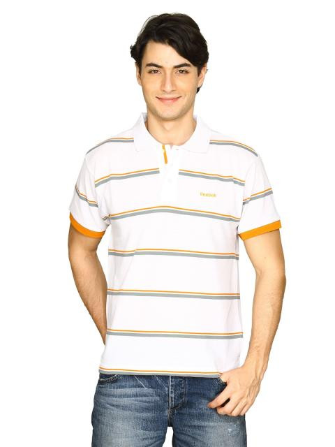 Reebok T-shirt White Polo Tshirt
