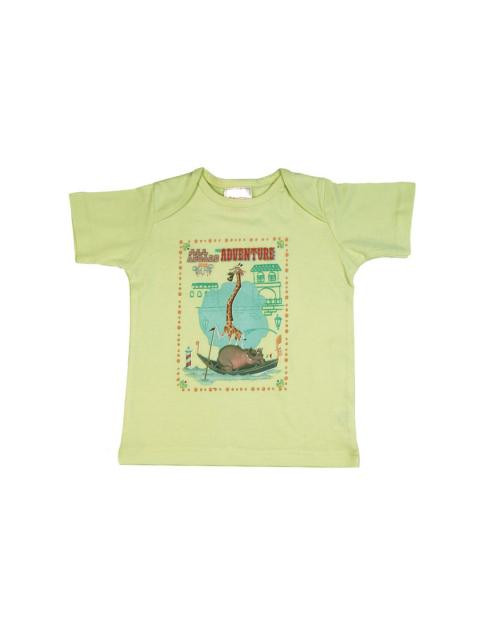 Madagascar3 Infant Girls Light Green  T-Shirt