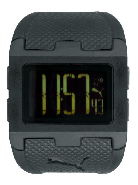 Puma Men Flux L Black Watches