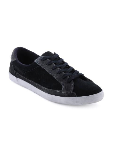 United Colors of Benetton Men Casual Black Shoes