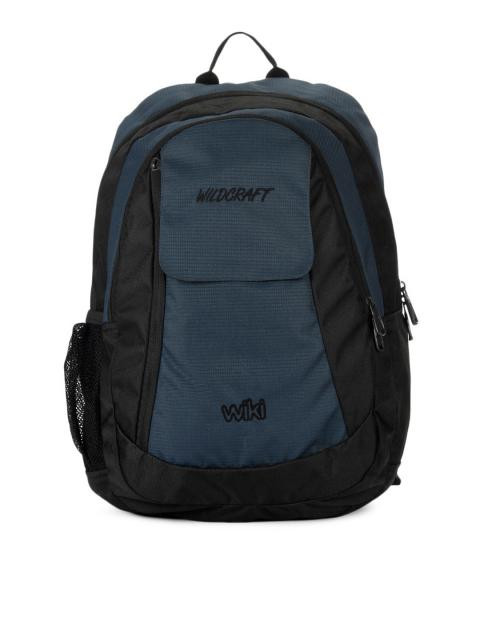 Wildcraft Unisex Blue & Black Backpack
