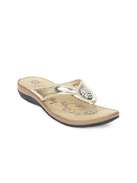 Catwalk Women Gold Flats