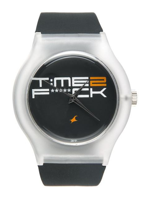 Fastrack Unisex Black Casual Watch