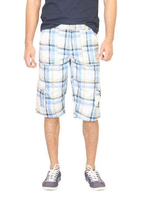 Deni Yo Men Check Blue Short