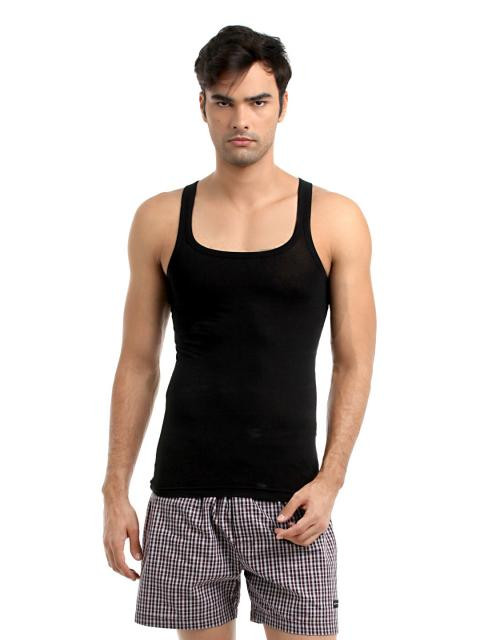 Chromozome Men Black Fashion Vest