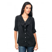 Femella Women Black Shirt