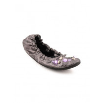Catwalk Women Gun Metal Grey Ballerinas