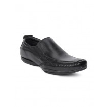 Franco Leone Men Black Formal Shoes
