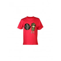 Tantra Unisex Printed Red Tshirts