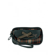 Baggit Women Green Pinto Checksy Mobile Pouch