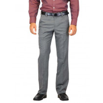 Indigo Nation Men TR Yarn Dyed Grey Trousers