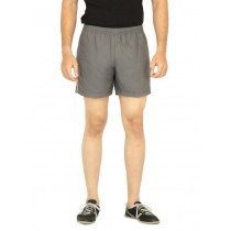 Artengo Men Solid Grey Short