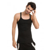 Hanes Men Black Innerwear Vest