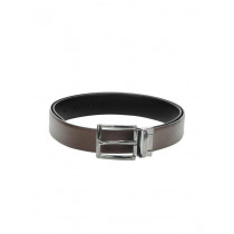 New Hide Men Black & Brown Reversible Belt