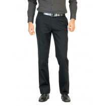 Belmonte Men Solid Black Trousers
