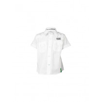 Palm Tree Kids Boys Solid White Shirts