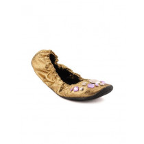 Catwalk Women Lifestyle Gold Toned Ballerinas